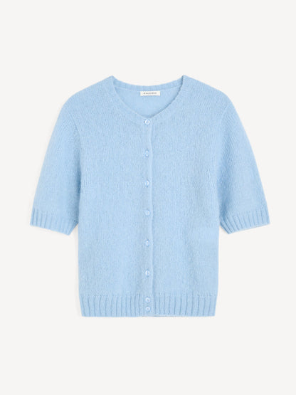 MYRTILLA SHORT SLEEVE CARDIGAN