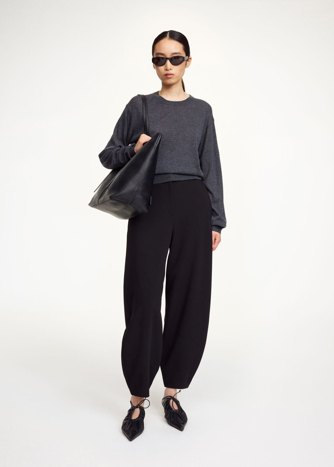 CARLIEN BARREL SHAPED TROUSER – Moya Sydney