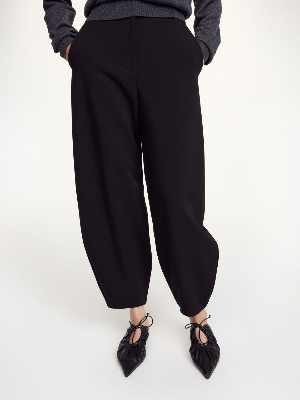 CARLIEN BARREL SHAPED TROUSER