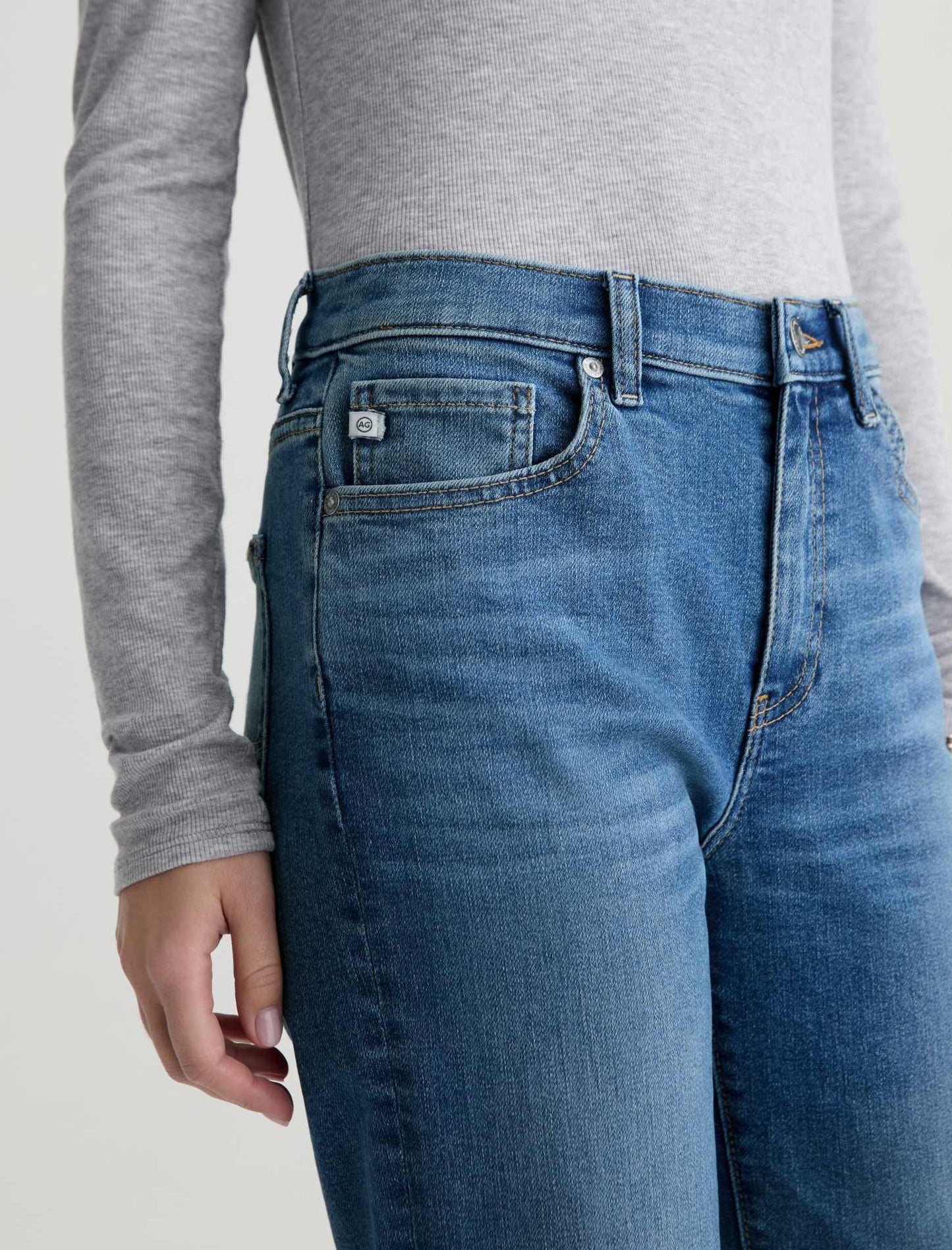 BRINLEY JEAN MID RISE REWIND