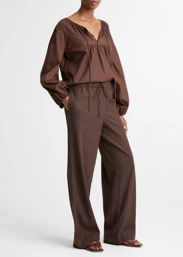 MID RISE SUMMER DRAWSTRING PANT CLOVE