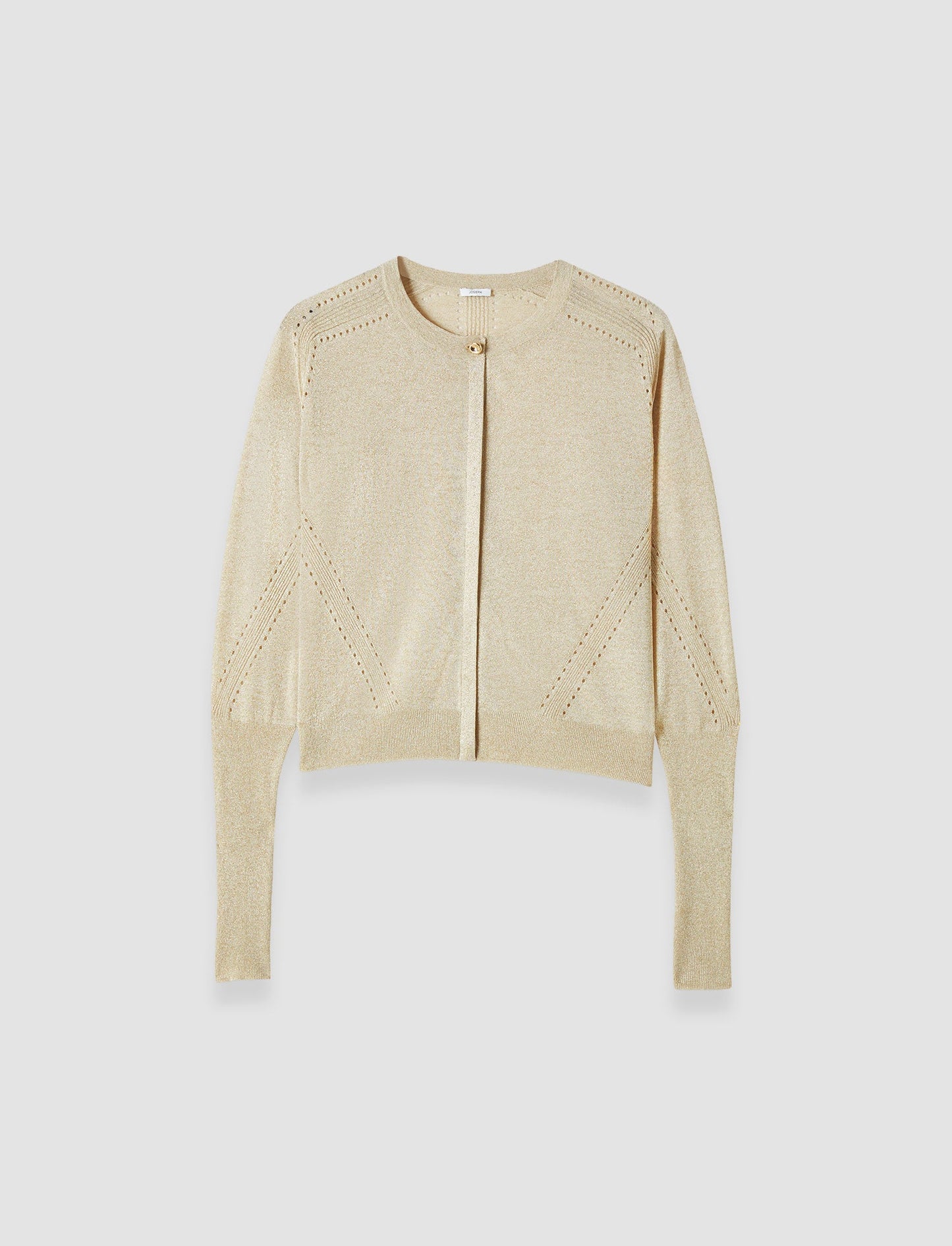 TASSE CARDI LUREX KNIT