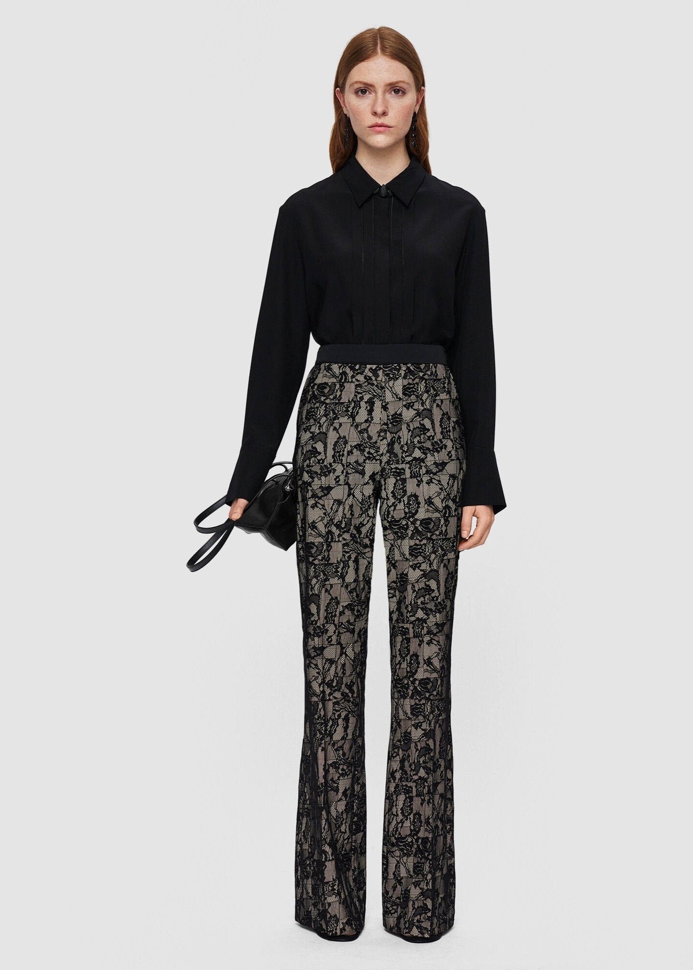 TOKYO PANT WITH PATCHWORK LACE