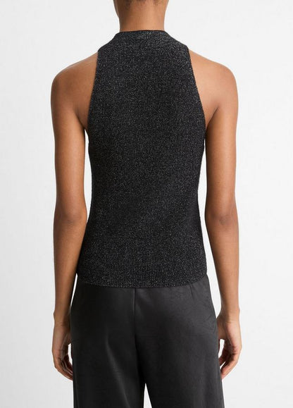 METALLIC MOCK NECK TANK