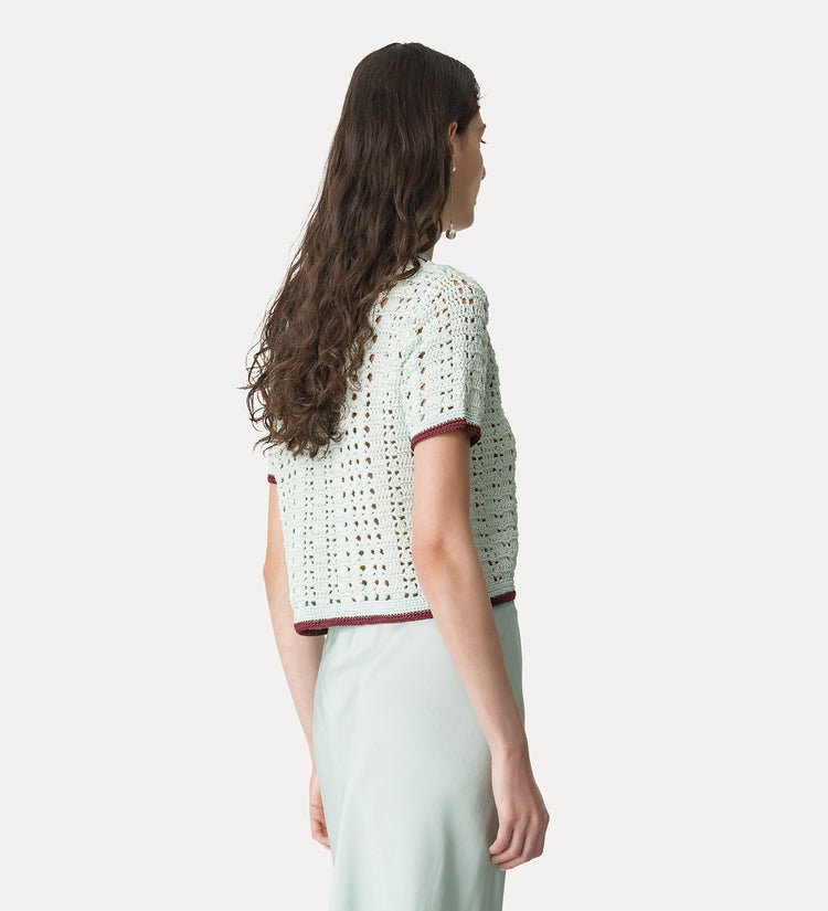 CABLE LUXE HANDMADE CROCHET CARDIGAN