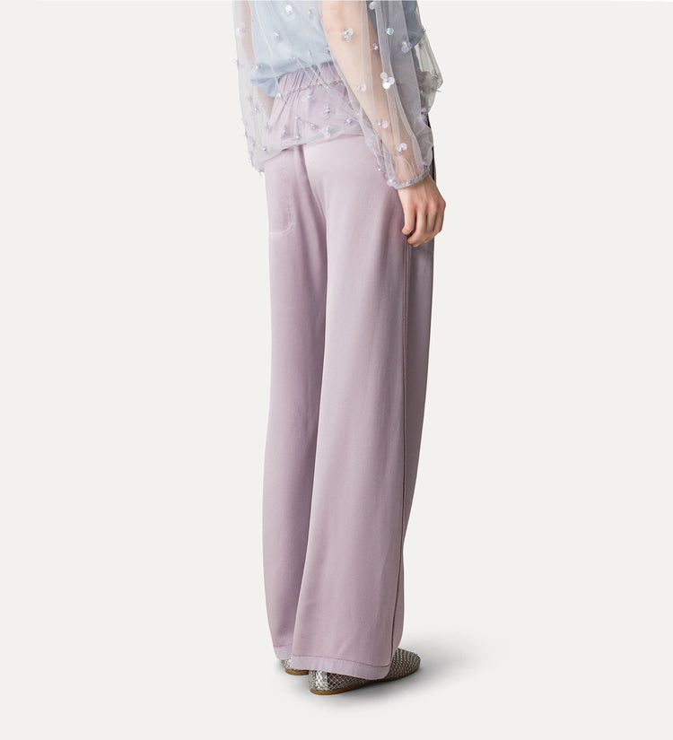 ENVERS SATIN CARGO TROUSERS
