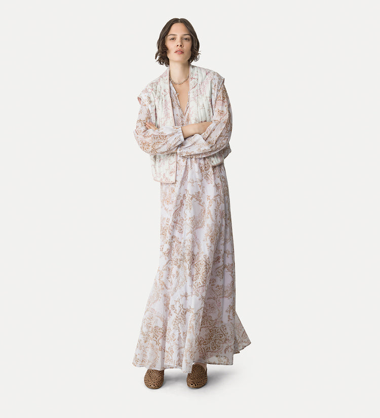 FORGET ME NOT LONG SLEEVE MAXI DRESS