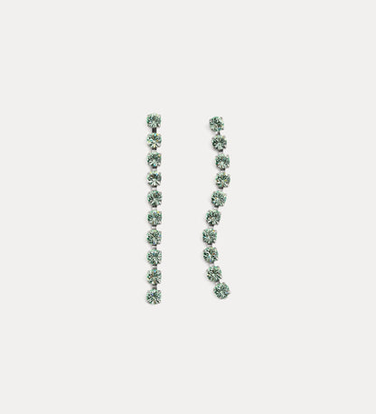 ALOE CRYSTAL PENDENT EARRINGS