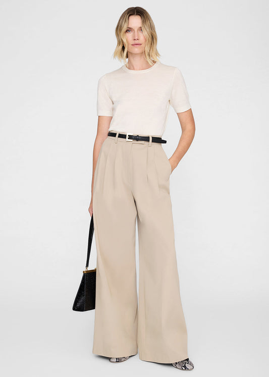 LOU TROUSER - BEIGE