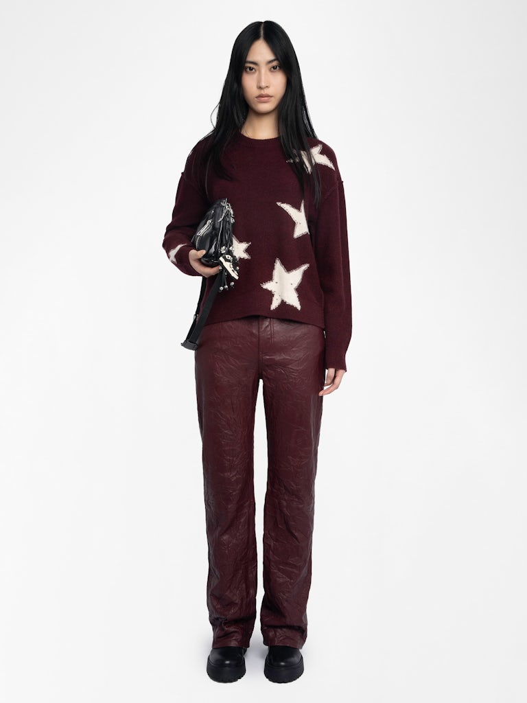 MARKUZ WS STARS USED CASHMERE SWEATER