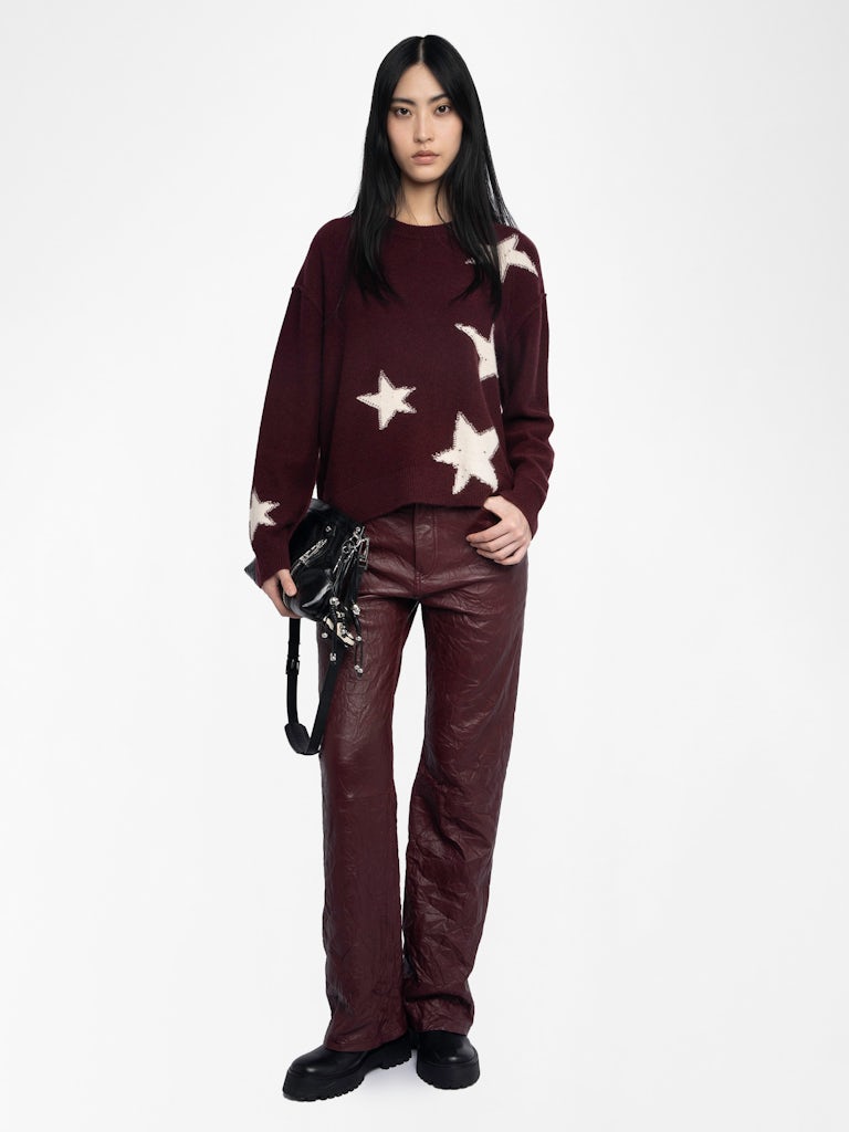 MARKUZ WS STARS USED CASHMERE SWEATER
