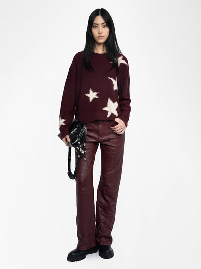 MARKUZ WS STARS USED CASHMERE SWEATER