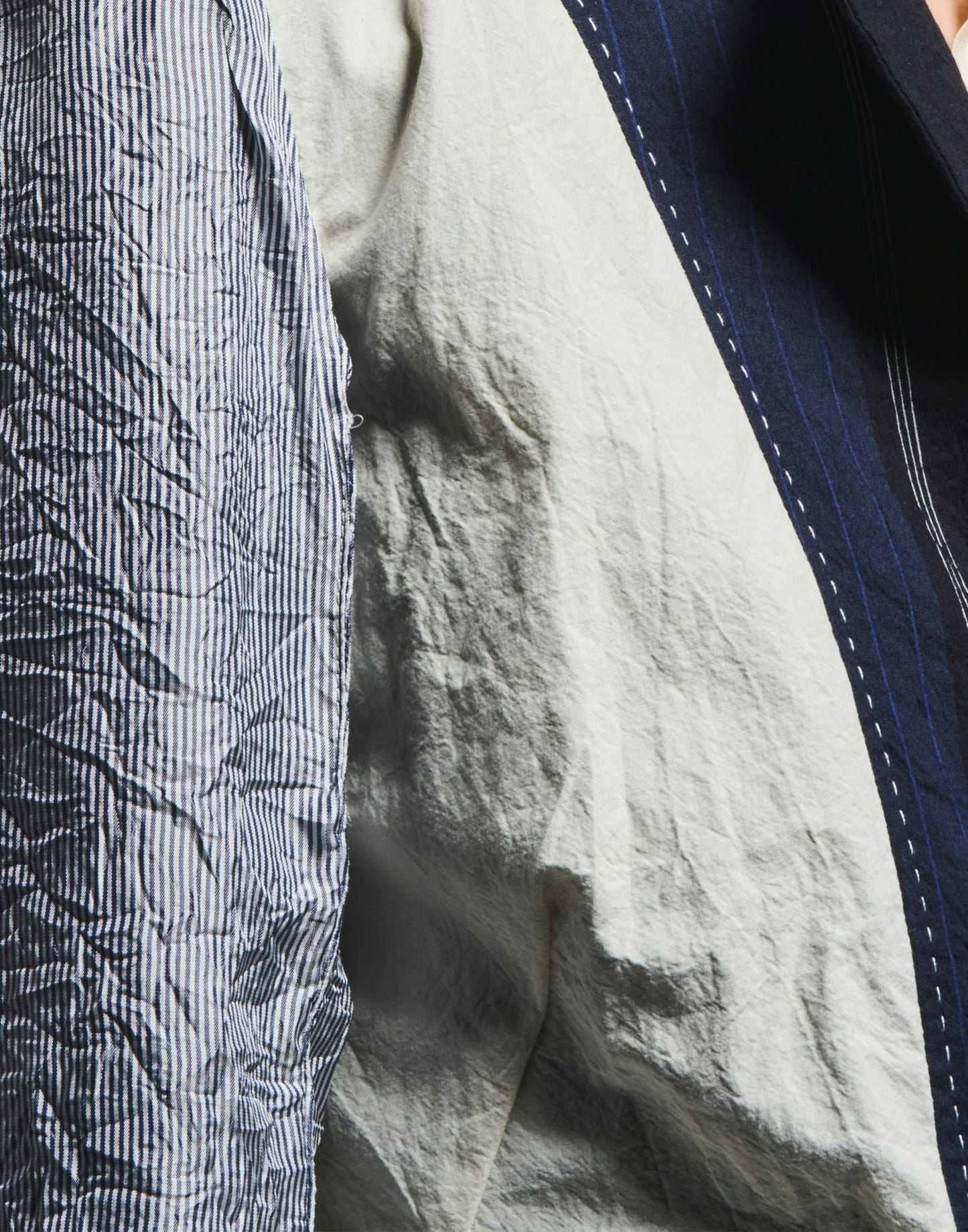 HEARSAY PINSTRIPE BLUE JACKET