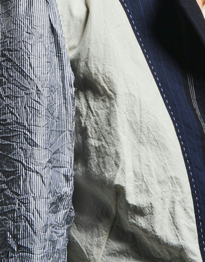 HEARSAY PINSTRIPE BLUE JACKET