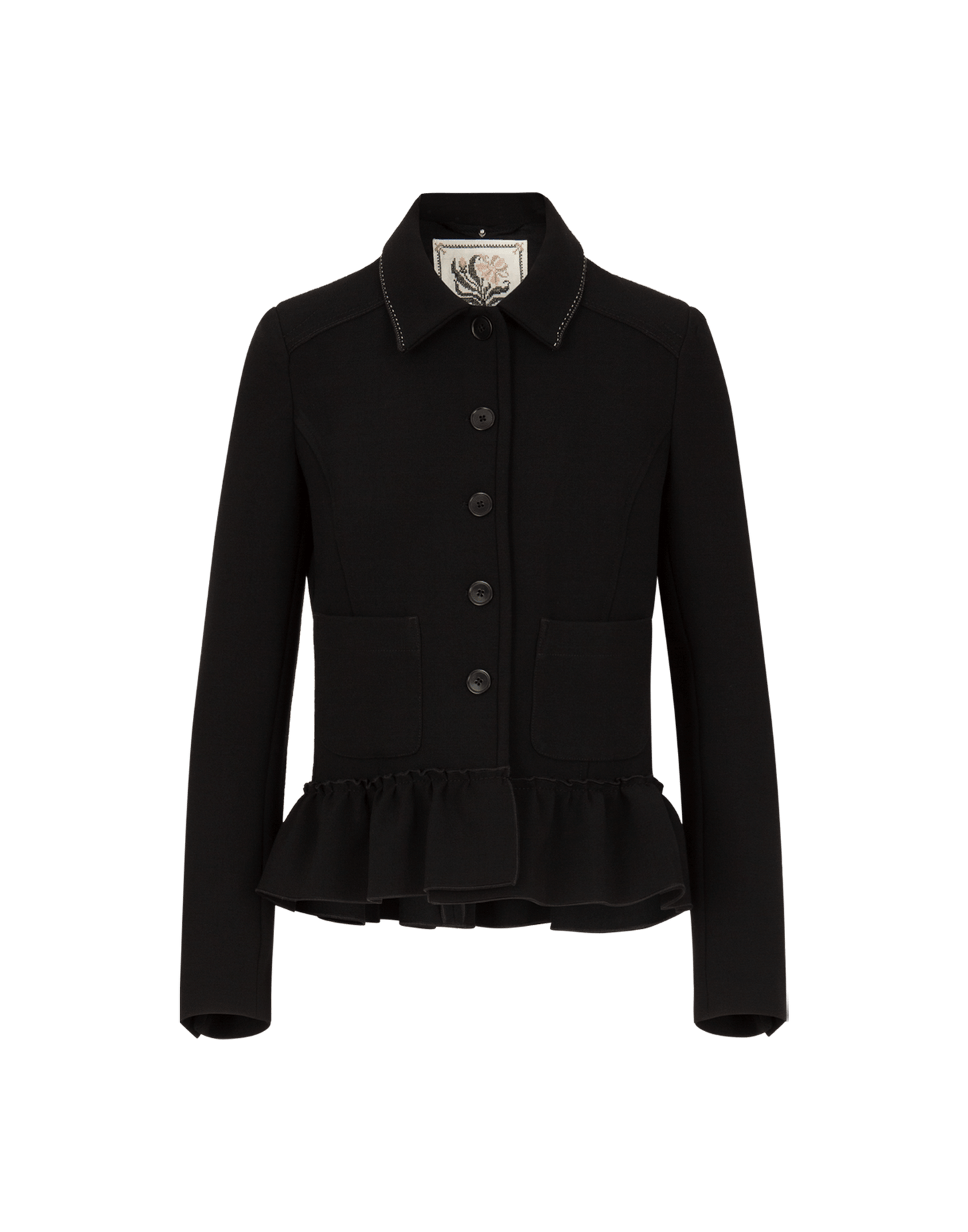 PORTRAIT BOXY JACKET W PEPLUM