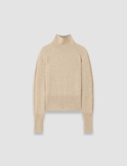OXNA TURTLENECK LIGHT PURE CASHMERE POWDER