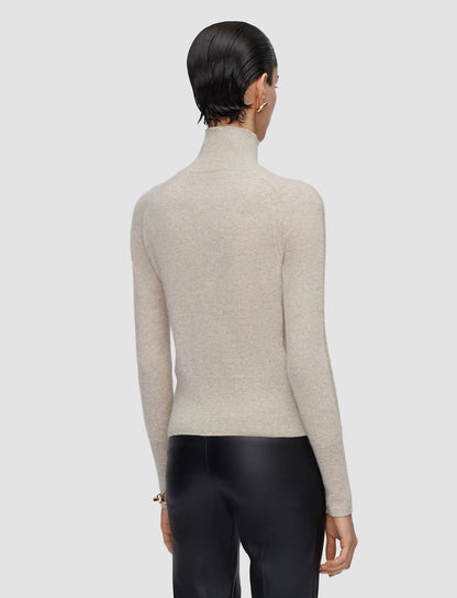 OXNA TURTLENECK LIGHT PURE CASHMERE POWDER