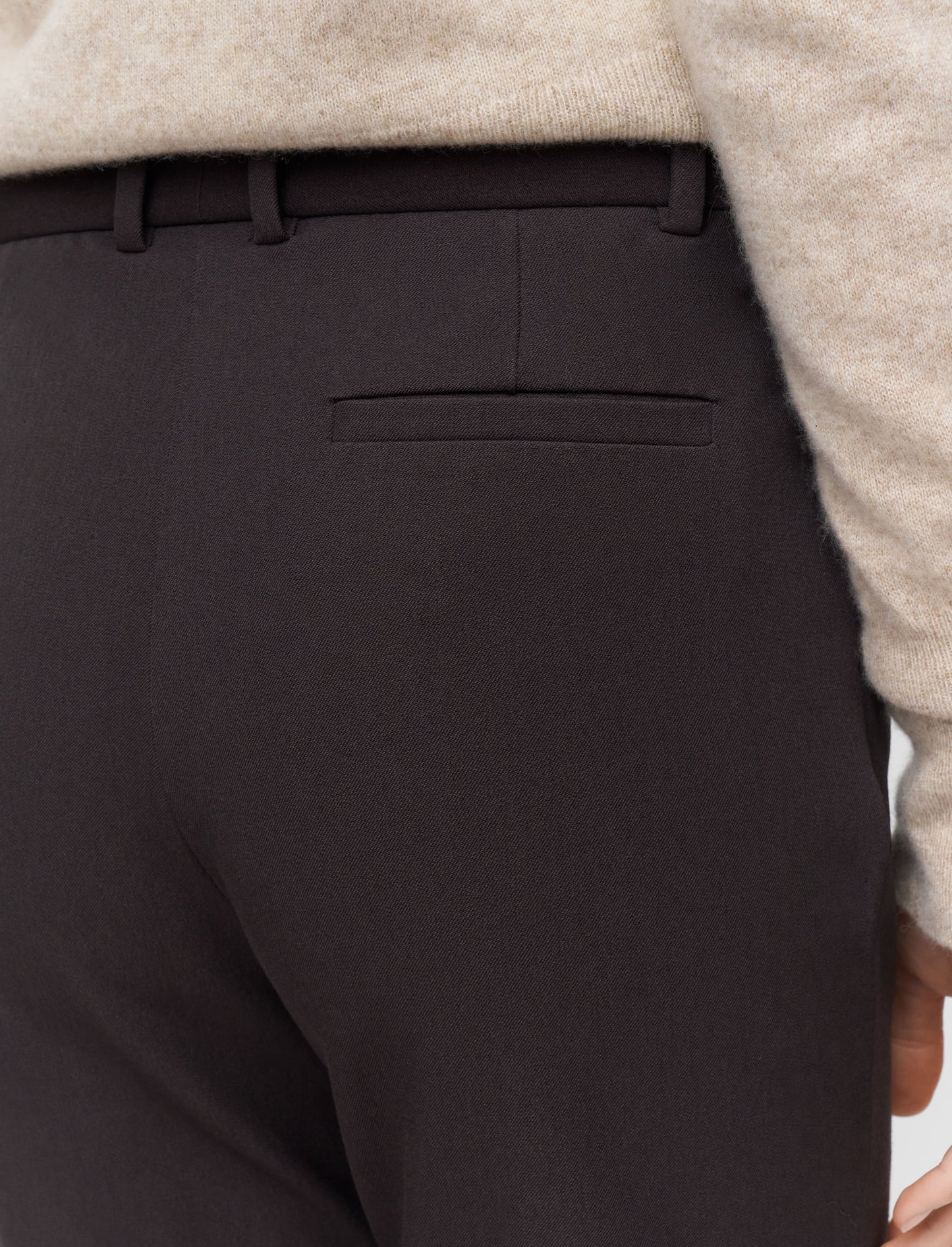 TAFIRA PANT GAB STRETCH COCOA