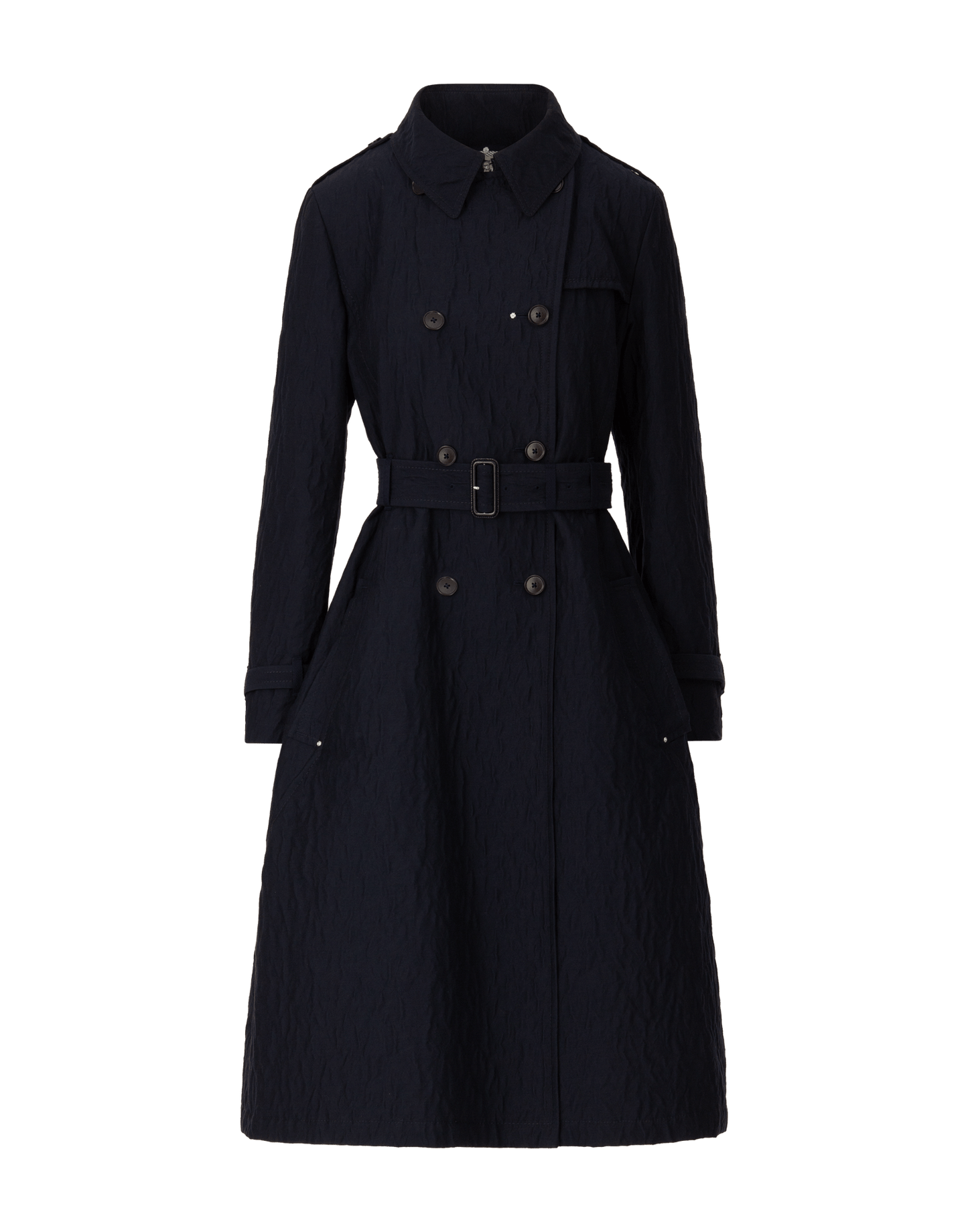 OPINION DOUBLE BREASTED FULL SKIRT COAT