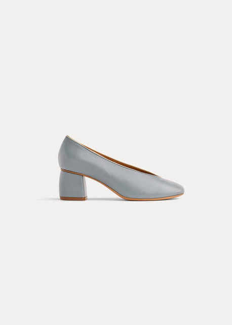 NAPPA LEATHER DECOLLETE SHOES QUARZO