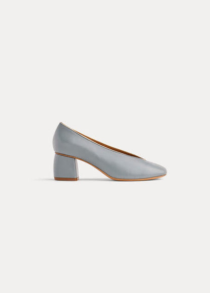 NAPPA LEATHER DECOLLETE SHOES QUARZO