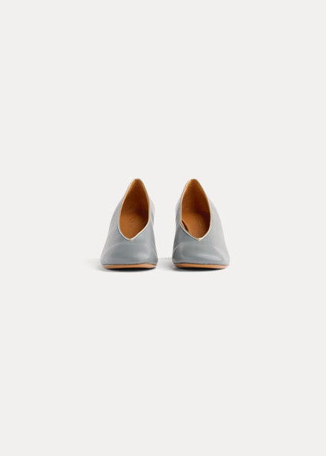 NAPPA LEATHER DECOLLETE SHOES QUARZO