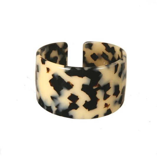 SMALL TORTOISESHELL CUFF BRACELET 4CM