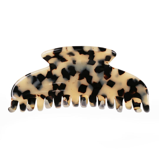 ABRIELLE EXTRA LARGE TORTOISESHELL CLAW CLIP