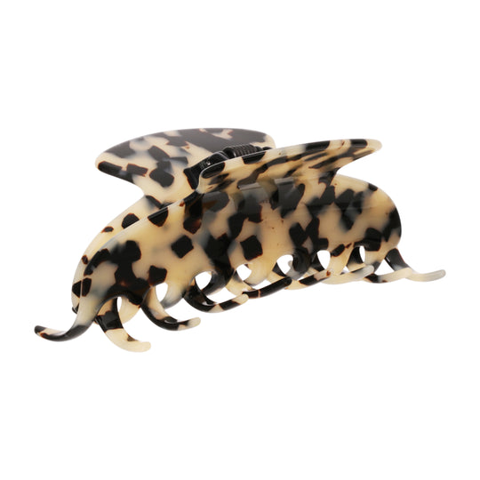 ABRIELLE EXTRA LARGE TORTOISESHELL CLAW CLIP