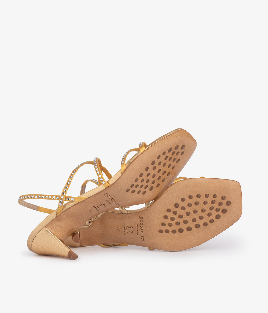 AILEN CRYSTAL 'PAVÉ' MIDI SANDAL