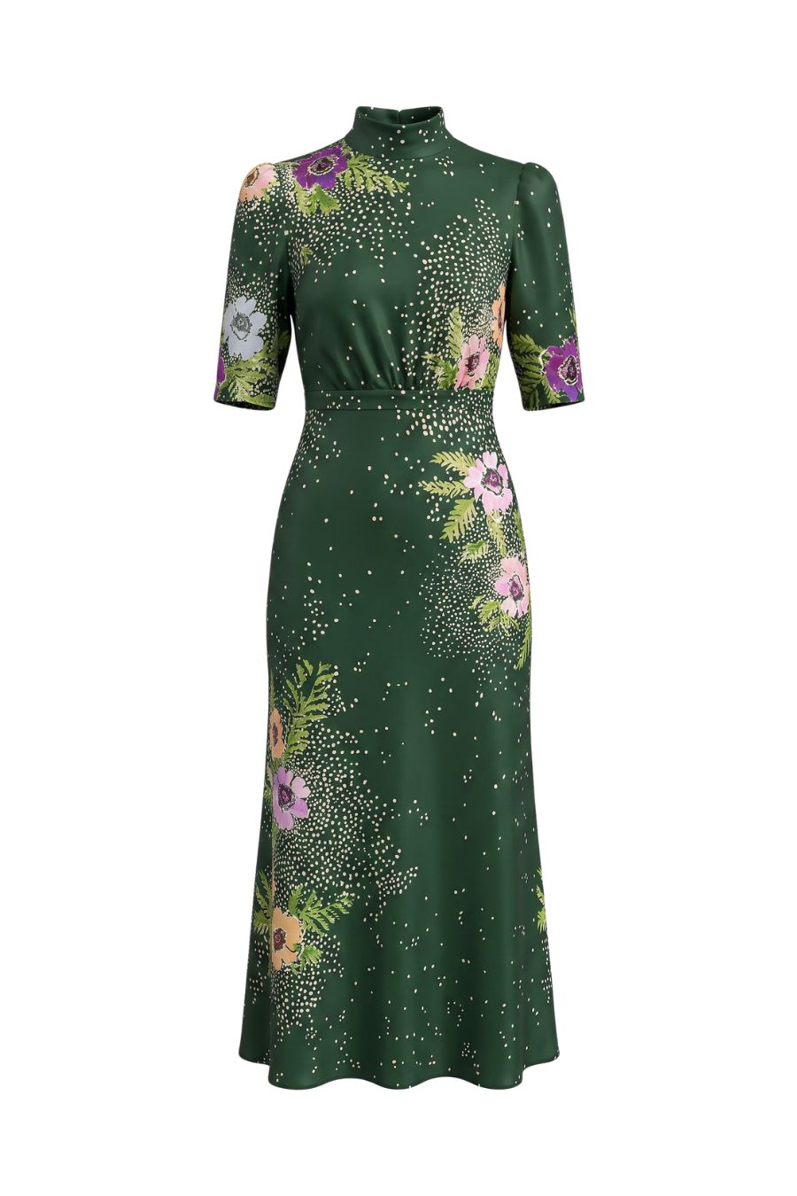 Adele-B Dress In Silva Scatter Plmt by SALONI - view 6
