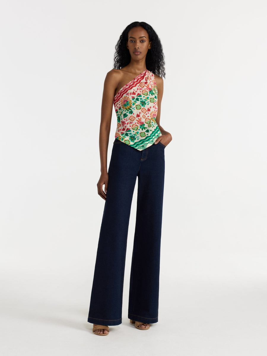 MADELINE TOP SUNRISE ORNAMENTAL PRINT