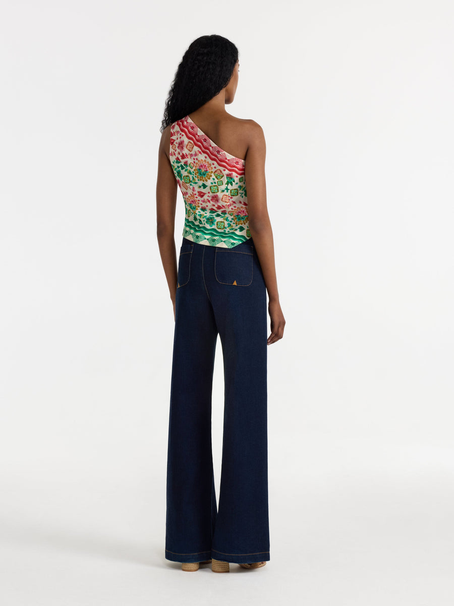 MADELINE TOP SUNRISE ORNAMENTAL PRINT