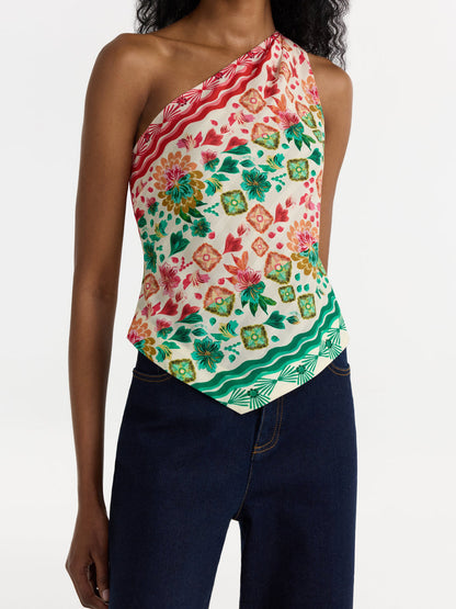 MADELINE TOP SUNRISE ORNAMENTAL PRINT