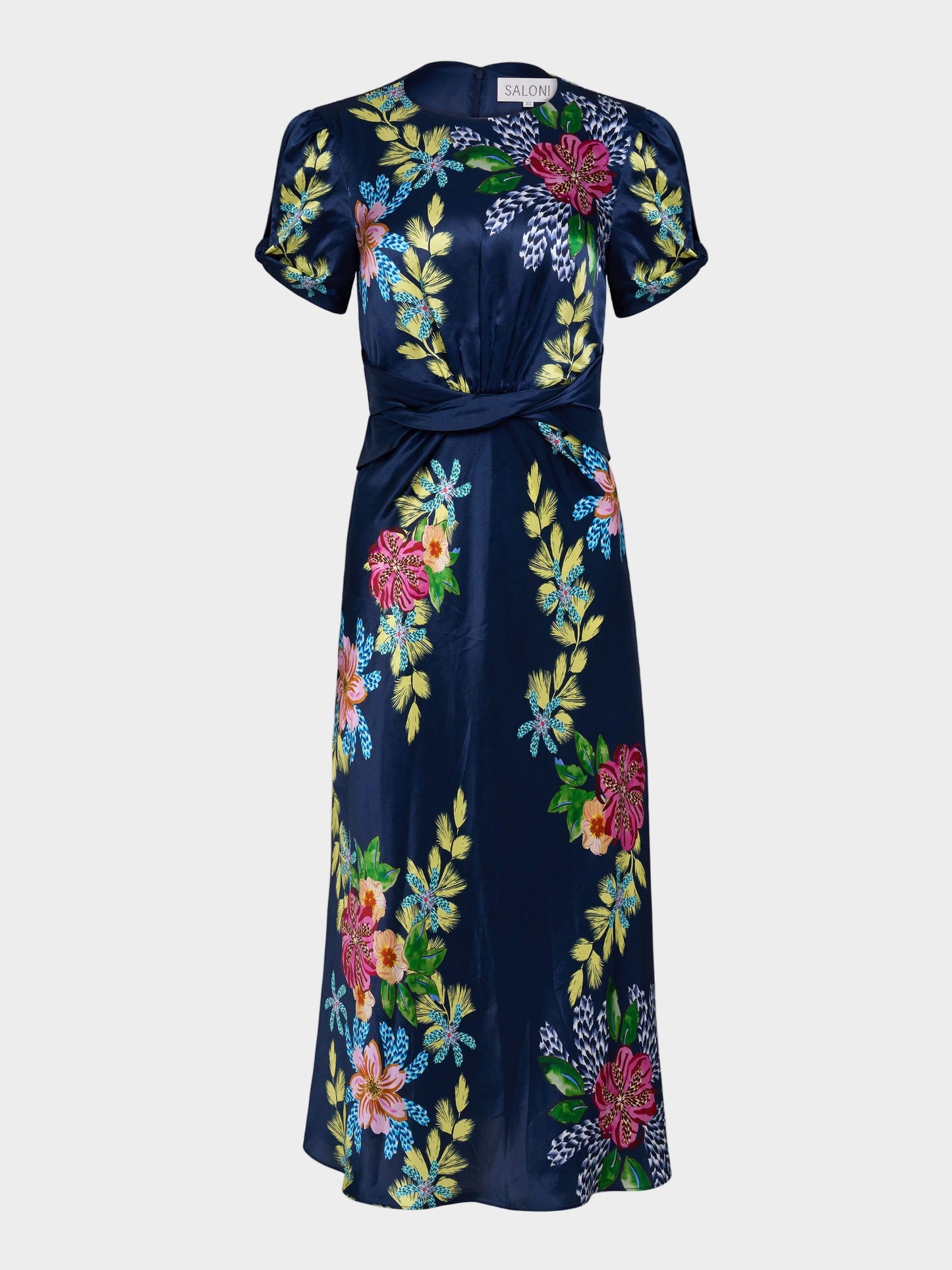 GWEN C DRESS HOSTA TRELLIS PLMT