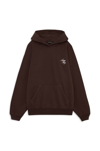 Harvey Sweatshirt Monogram - Chocolate Brown by ANINE BING