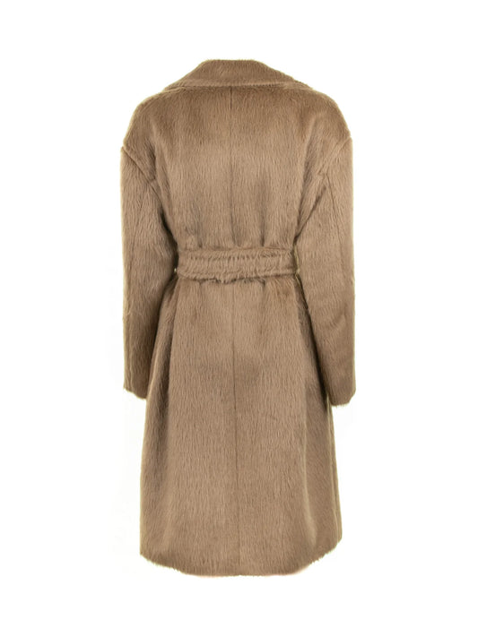 OTTANTA ALPACA & WOOL COAT WRAP STYLE