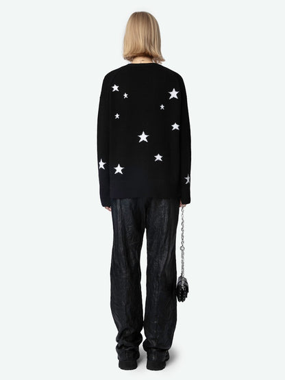 NOIR MIRKA WS STRASS LONG LINE CARDIGAN