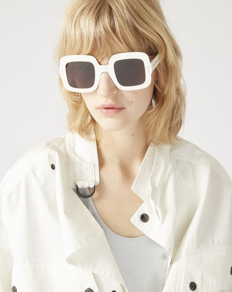Macy Sunglasses White