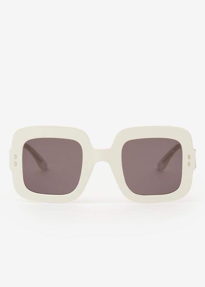 Macy Sunglasses White