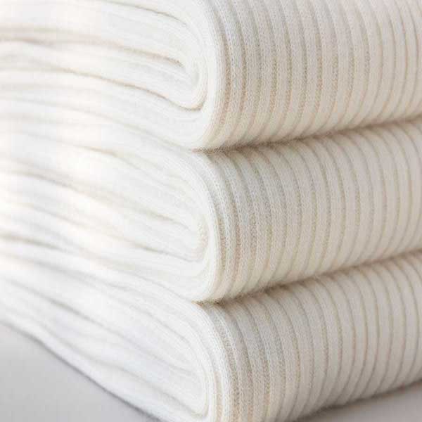 Angora & Wool Throw - Wide Rib