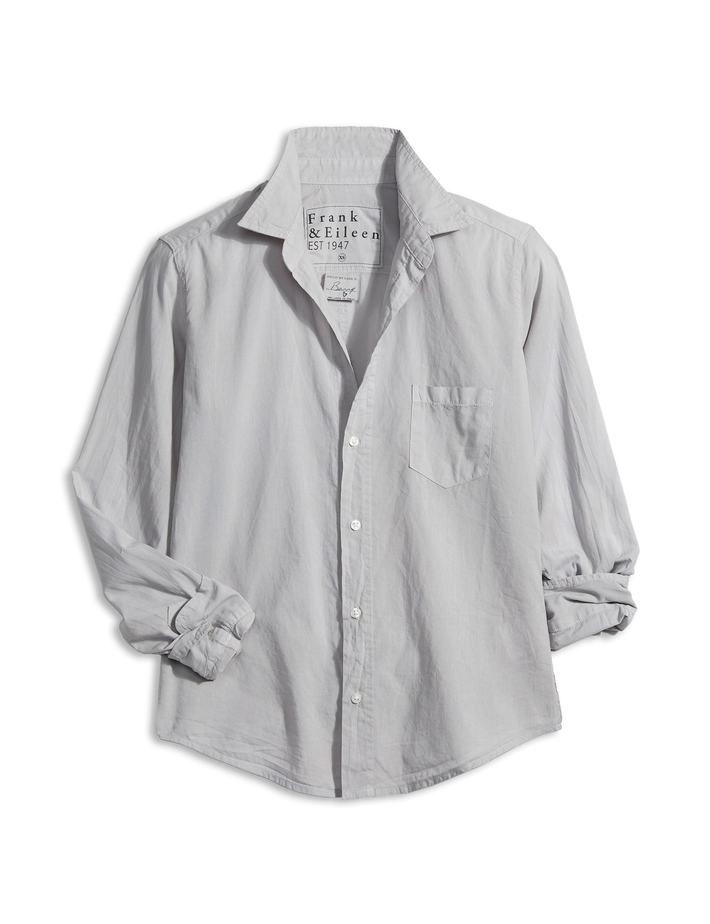 BARRY SHIRT COTTON VOILE W C/B SEAM