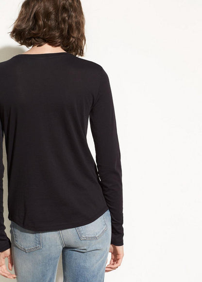 ESSENTIAL CREW LONG SLEEVED T-SHIRT