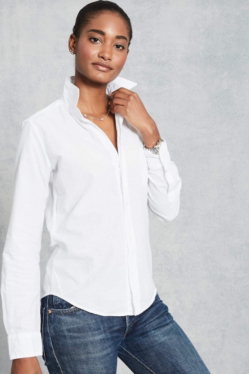 BARRY SHIRT COTTON VOILE W C/B SEAM