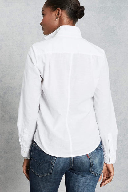 BARRY SHIRT COTTON VOILE W C/B SEAM