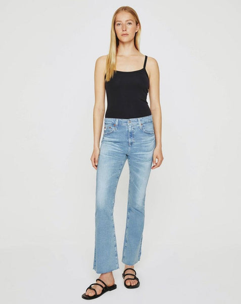 AG Angeline Mid Rise Flare Jeans