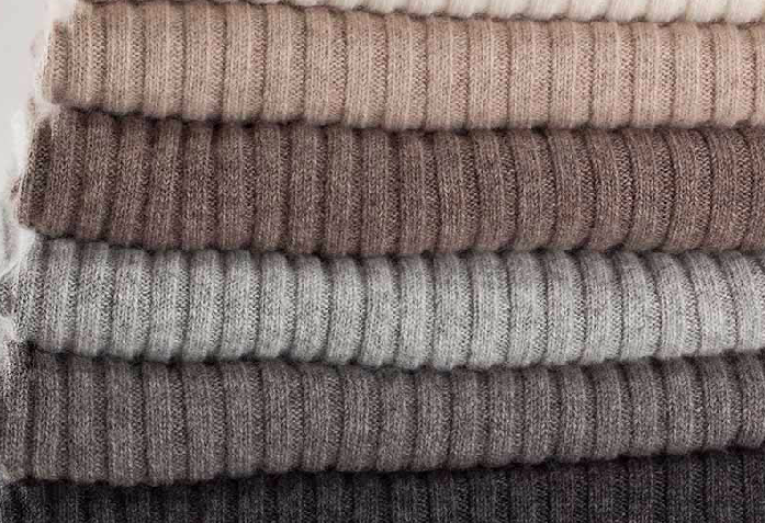 Angora & Wool Throw - Wide Rib