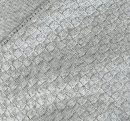 Pure Cotton Throw - Basketweave