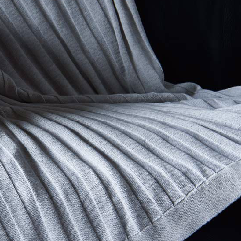 Pure Cotton Throw - Flat Rib