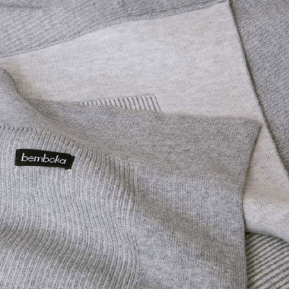 Pure Cotton Throw - Reversible Rib